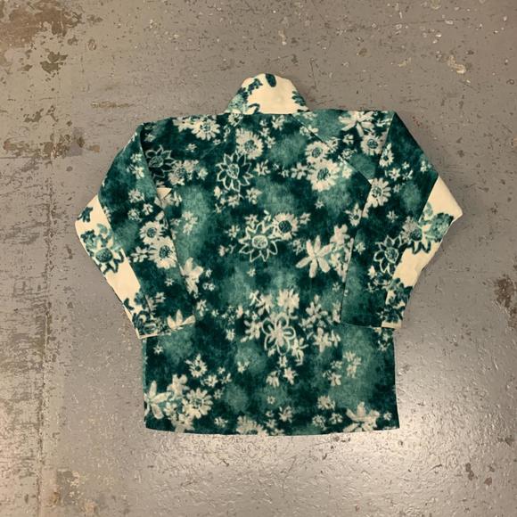 Vintage Abstract Fleece Funky Patterned Fleece Women's Large - Picture 5 of 5